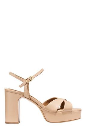 Margaux Eyewear The Paloma Platform in Dune Nappa at Nordstrom, Size 42.5