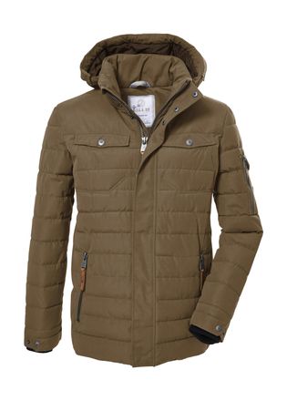 G.I.G.A. DX by killtec Steppjacke GW 43 MN QLTD JCKT, Herren, Gr. L, braun, Oberstoff: 88% Polyester, 12% Baumwolle, Futter: 100% Polyester, Wattierung: 100% Polyester, G.I.