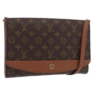 Louis Vuitton Pre-owned Cross Body Bags, female, Brown, Size: ONE SIZE Pre-owned Monogram Canvas Shoulder Bag