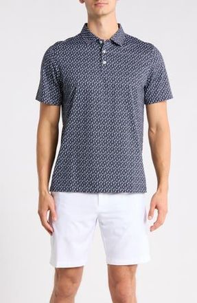 Bugatchi Short Sleeve OoohCotton Polo in Navy at Nordstrom Rack, Size Xxx-Large