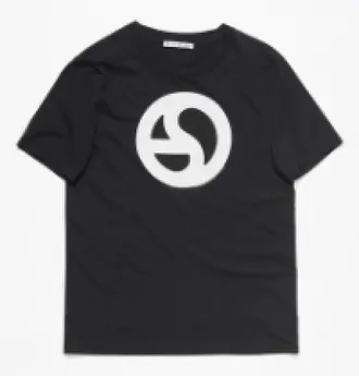 Acne Studios Black Crewneck T-Shirt