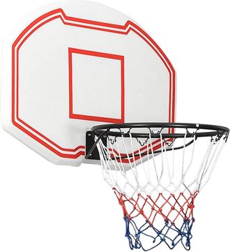 vidaXL Vidaxl - Tablero De Baloncesto Polietileno Blanco 90x60x2 Cm