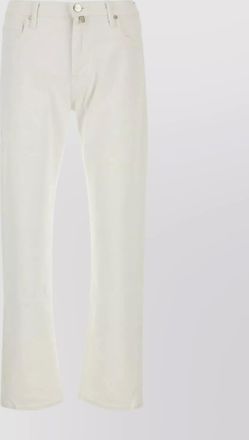 Incotex denim jeans stretch coton poches rivets