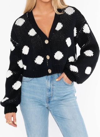 Show me your Mumu Clemmie Cardigan In Polka Dot
