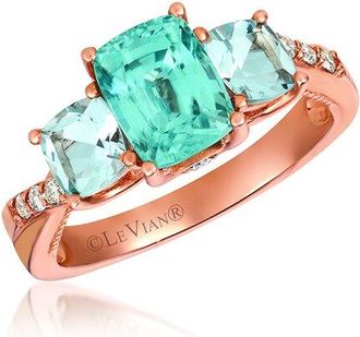 Le Vian Royal Blues 14K Rose Gold 2.43 Ct. Tw. Diamond & Gemstone Cocktail Ring