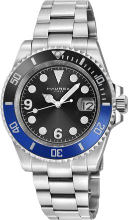 Haurex 4A512UBN Mens Barracuda Automatic Watch - Black - One Size