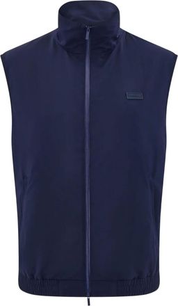 Ferragamo Gilet Sporty con coulisse - Blu