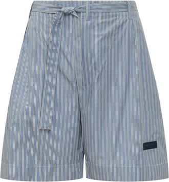 Givenchy Light Blue Stripes Shorts