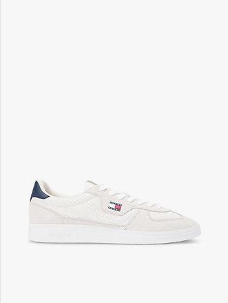Tommy Hilfiger The Greenwich Mixed Texture Trainers