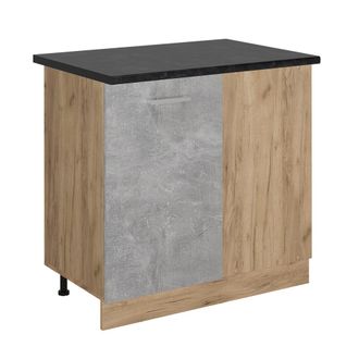 Vicco Armario De Esquina R-line, Hormig&oacute;n, 86 Cm, Et Antracita