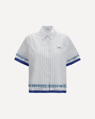 Loewe Short-sleeved striped Shirt Female 36