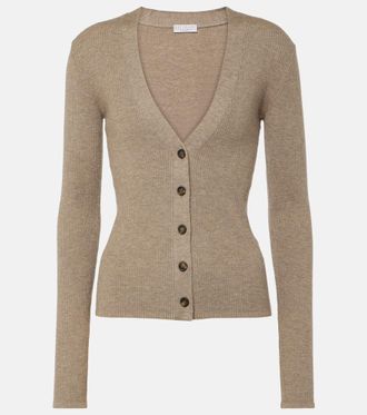Brunello Cucinelli Ribbed-knit cardigan