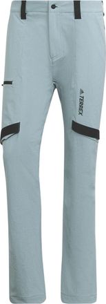 adidas Terrex Zupahike Pts Colorblock Elastic high waist Big Pocket Sports Pants Gray H51493