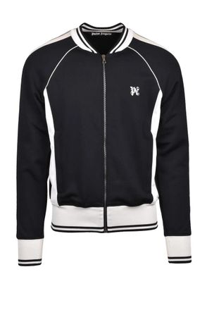 Palm Angels Track Jacket - Black/White