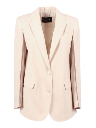 Fabiana Filippi Nude Oversized Drawstring Jacket