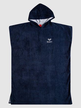 Roxy Sunny Joy Surf Poncho blau