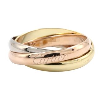 Cartier Gold Silver Yellow Gold (18K) Pink Gold (18K) White Gold (18K) Band Ring (Pre-Owned)