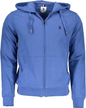 U.S.Polo Association U.s. Polo Assn., Heren, Sweatshirts & Hoodies, Blauw, Maat: 2XL Katoen