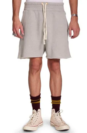 Les Tien HeavyWeight yaycht Short in Heather Grey at Nordstrom, Size X-Small
