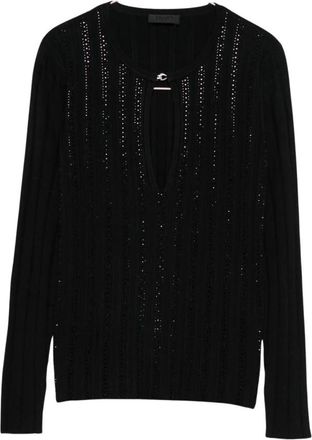 Liu Jo Mujer, Jerseys, Negro, Talla: XL