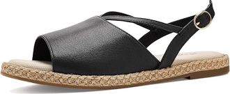 Trotters Pepper Womens Sandals Black : 9.5 WW (EE), Rubber