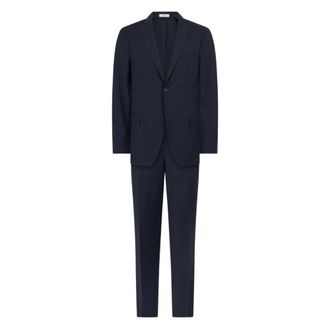 Boglioli Blue Dresses for Women - male - Boglioli - Single Breasted Suits - Blue - M - Suits