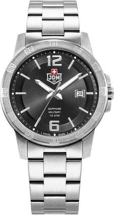 JDM Military Oscar Black Dial Mens Watch JDM-WG025-01