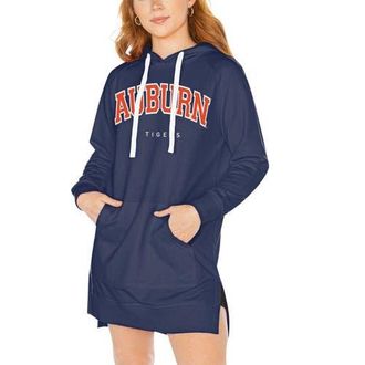 Gameday Couture Womens Gameday Couture Navy Auburn Tigers Take a Knee Raglan Hooded Sweatshirt Dress at Nordstrom, Size Small