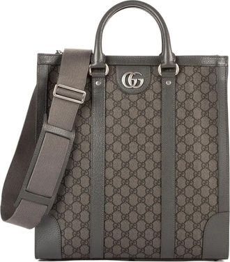 Gucci Borsa a mano Ophidia GG Supreme 2000 - Grigio