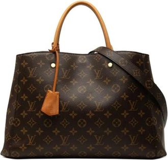 Louis Vuitton Pre-owned borse di tela Louis Vuitton - - Pre-owned - Donna - Marrone - ONE SIZE