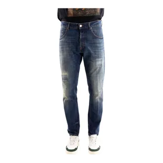 Don the Fuller Heren, Jeans, Blauw, Maat: W31 Katoen