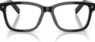 Prada 0pr B10v Rectangular Black Acetate Sunglasses