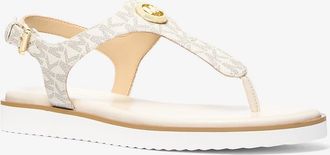 Michael Kors Val Signature Logo Thong Sandal