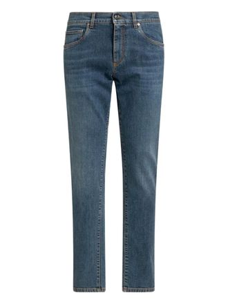 Etro Jeans con ricamo - Blu