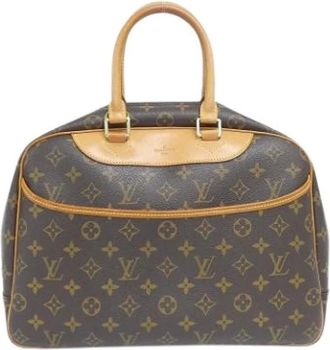 Louis Vuitton Pre-owned Handbags, female, Brown, Size: ONE SIZE Pre-owned Monogram Canvas Handbag