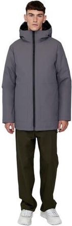 Quartz Co. JULES | Hooded Down Winter Jacket in Steel Grey at Nordstrom, Size Medium