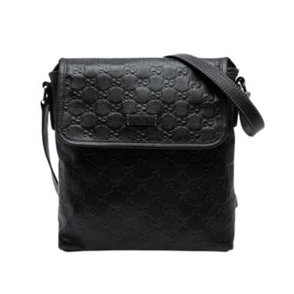 Gucci Pre-owned Cross Body Bags, female, Black, Size: ONE SIZE Pre-owned Vintage Crossbody Bag