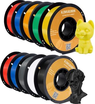 OEM Filamento Pla/plata Seda Para Impresoras 3d, 1,75 Mm De Di&aacute;metro, Temperatura De Impresi&oacute;n 190-230 &deg;c