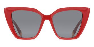 Furla SFU879 09LB Womens Sunglasses Red Size 54