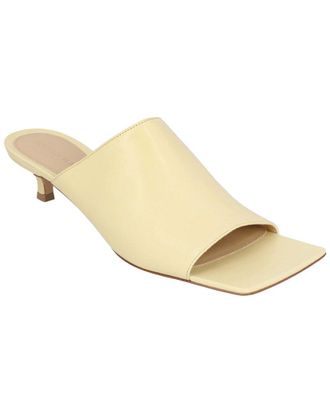 Bottega Veneta Womens Lambskin Leather Stretch Mule, Size 37.5, Never Worn (Authentic Pre-Loved)