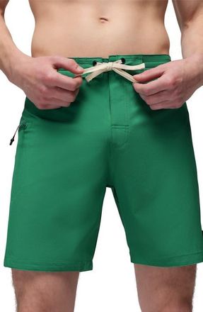 Prana Fenton Board Shorts in Jade at Nordstrom, Size 34