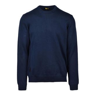 Blauer Round-neck Knitwear, male, Blue, Size: 2XL Maglia