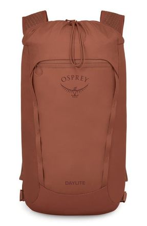 Osprey Daylite Cinch Backpack in Porcelain Orange at Nordstrom