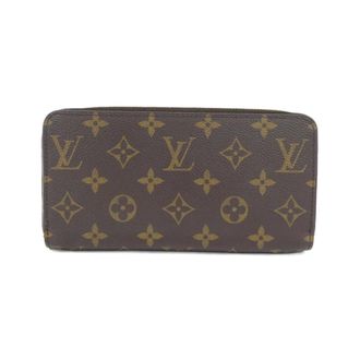 Louis Vuitton Brown Coated Canvas Long Wallet (Bi-Fold) (Pre-Owned)