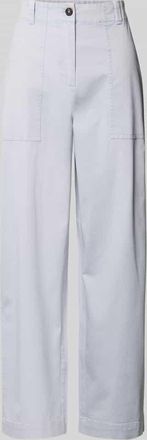 Marc O'Polo Barrel Fit Hose aus Baumwoll-Mix in Hellblau, Gr&ouml;&szlig;e 34