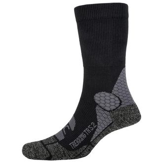 P.A.C. TR 5.2 Trekking Bamboo Cool Wandersocken f&uuml;r Herren | schwarz
