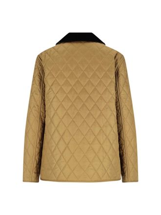 Burberry Womens Jackets Brown Polyester