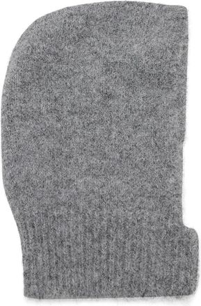 Mango Knit Balaclava in Medium Heather Grey at Nordstrom