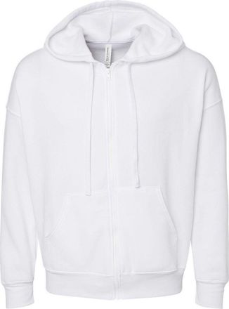 Bella + Canvas Unisex Sponge Fleece DTM Full-Zip Hoodie