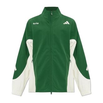adidas Z.n.e. Full-Zip Track Top - Heren - Sportshirts - Groen - S - Fitness